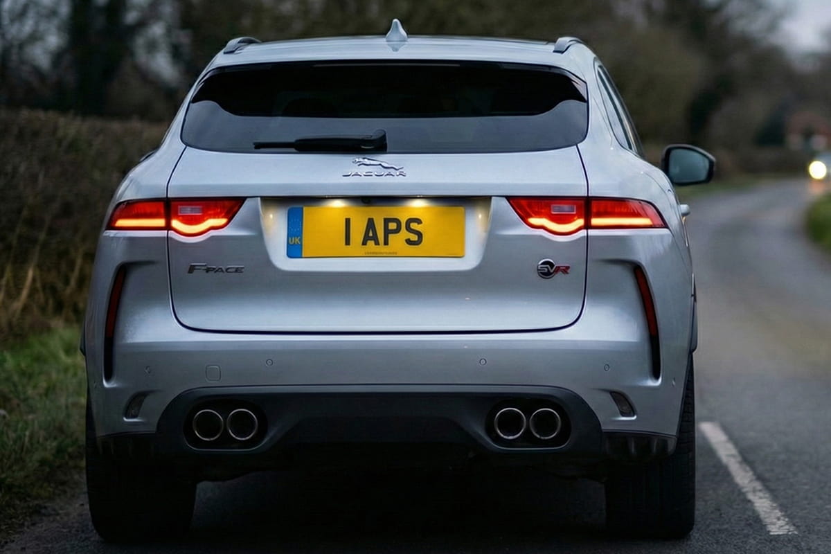 Selling your number plate dashboard