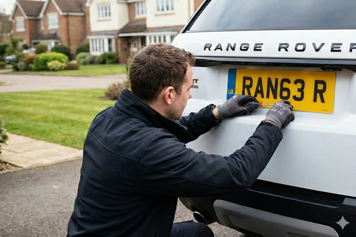 Searching for number plates